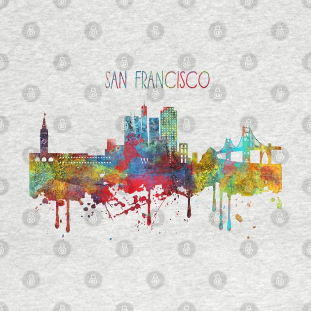 San Francisco, by RosaliArt